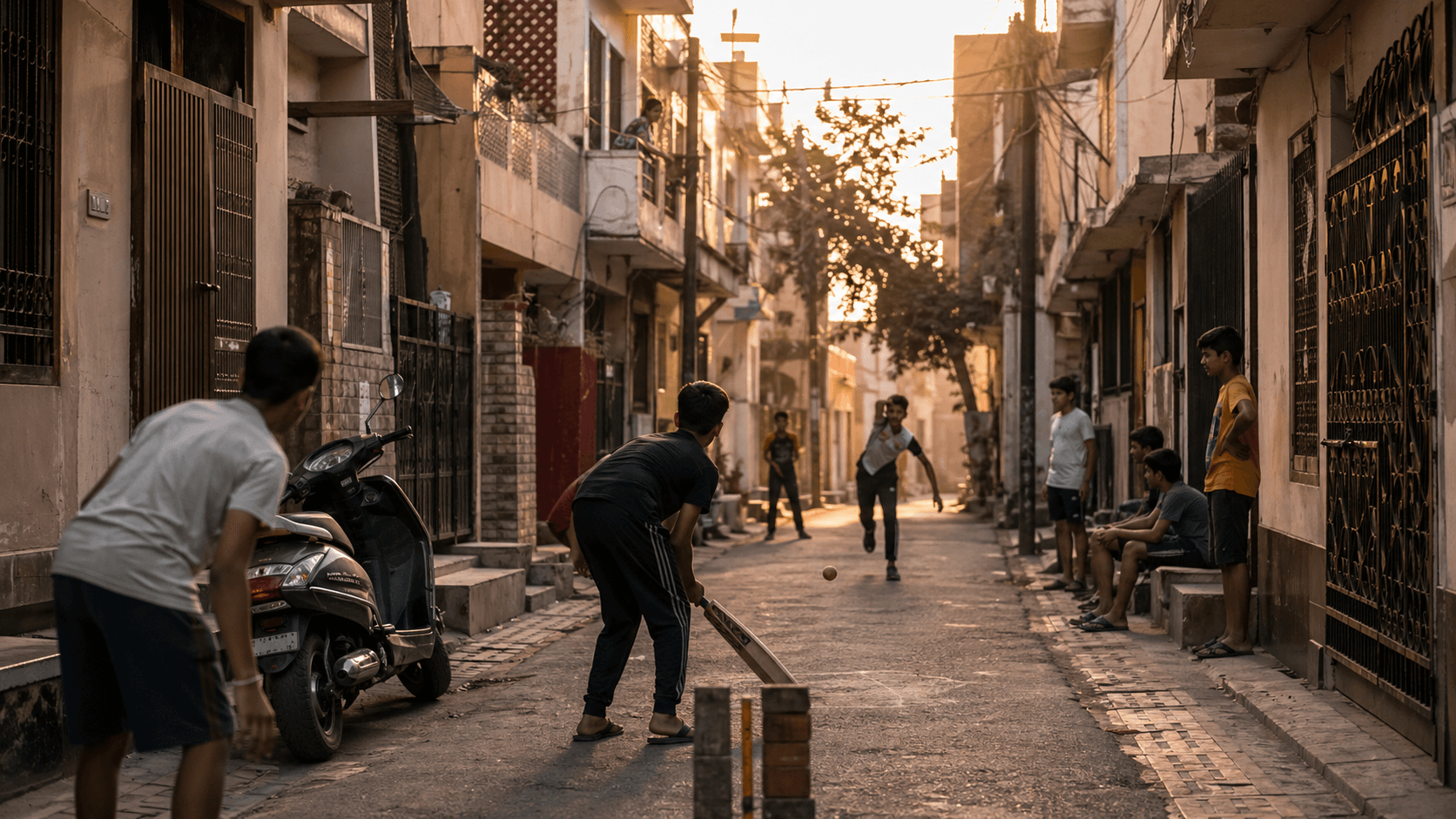 Cricket in Jalandhar's Narrow Streets Was War
